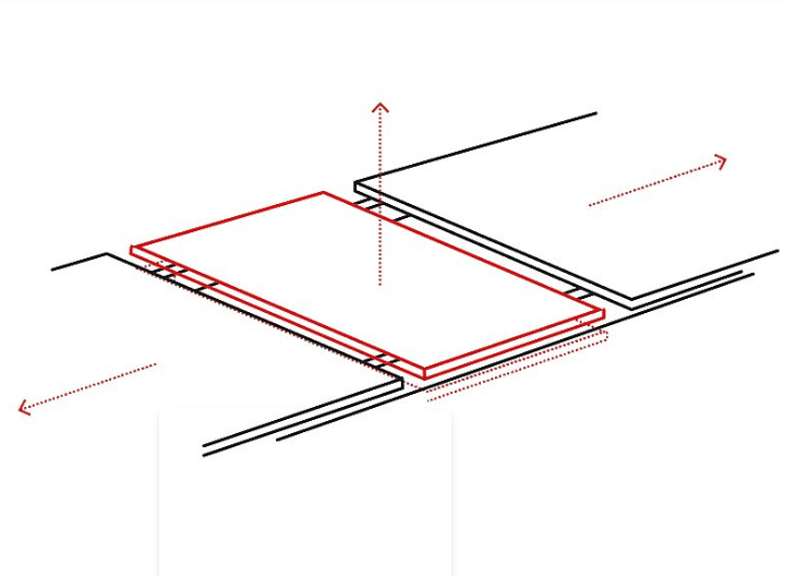 Išskleidžiamas stalas WESTIN SC 120X80