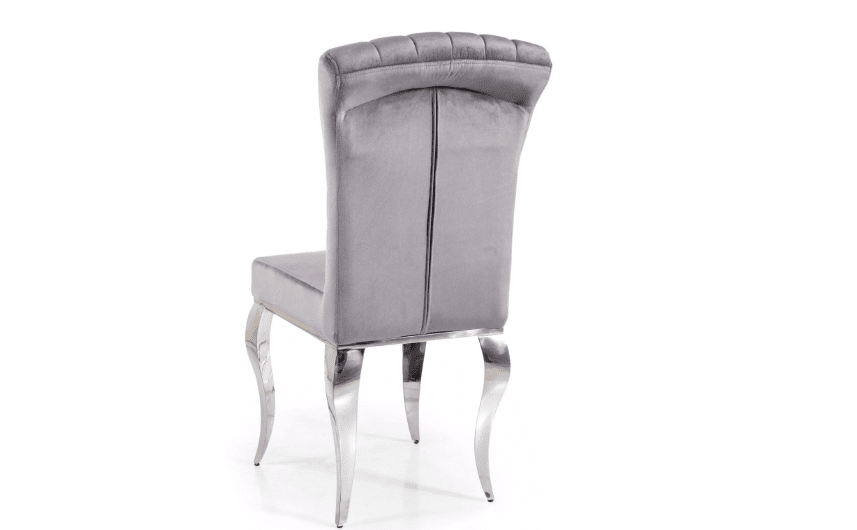 Valgomojo komplektas - Stalas PRINCE + Kėdės PRINCE VELVET