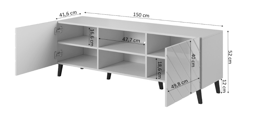 TV spintelė ABETO 150