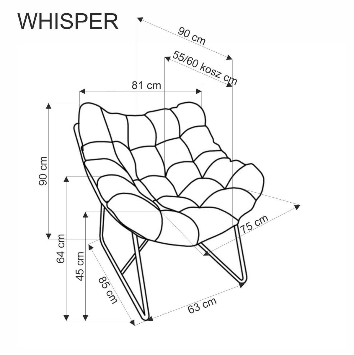Fotelis WHISPER
