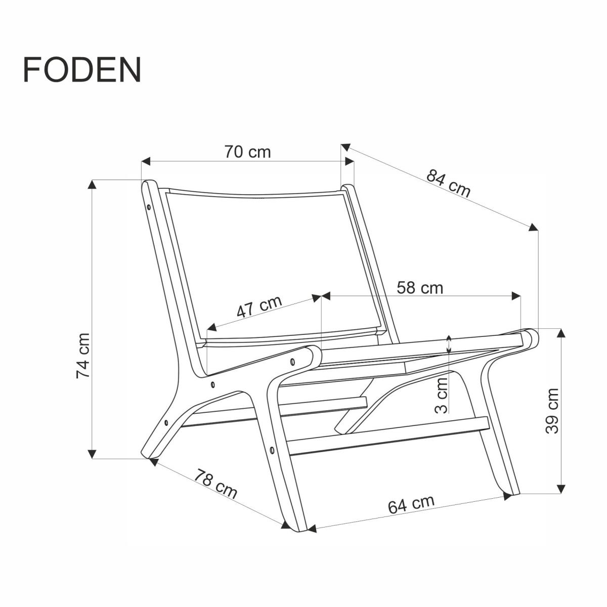 Kėdė FODEN