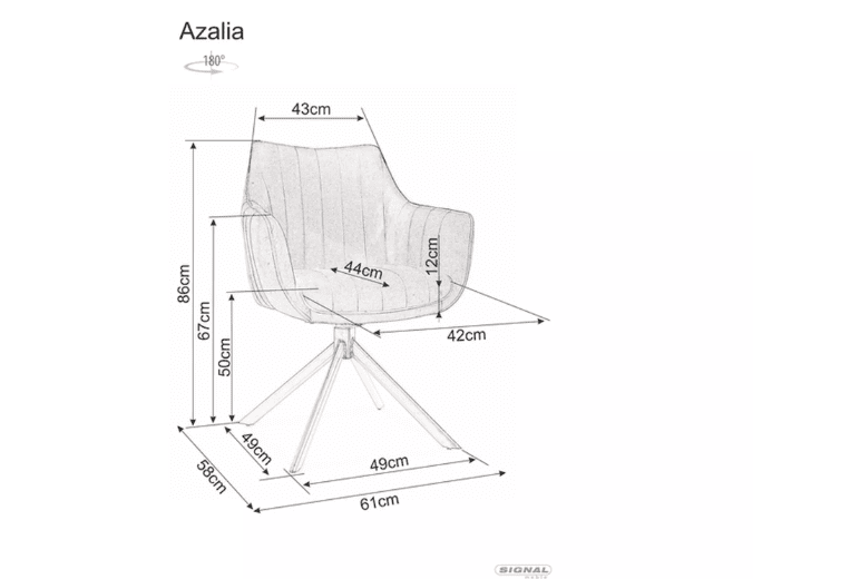 Kėdė AZALIA BREGO