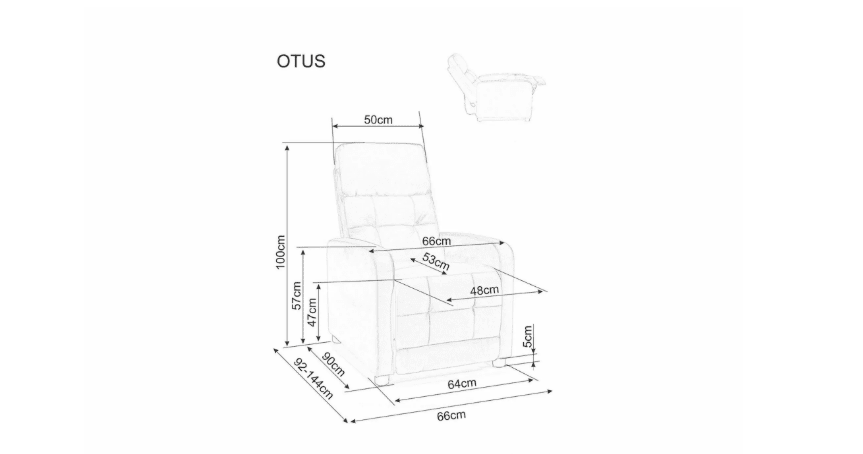 Fotelis OTUS BREGO