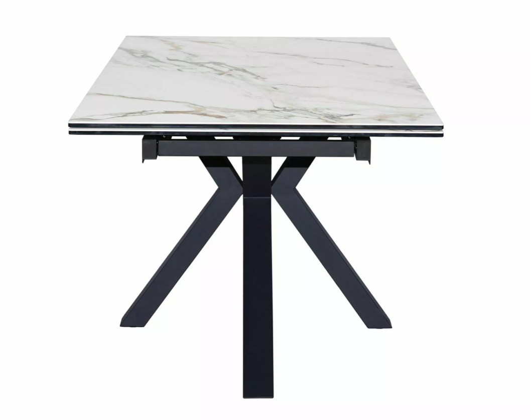 Išskleidžiamas stalas COLUMBUS CERAMIC AMBER