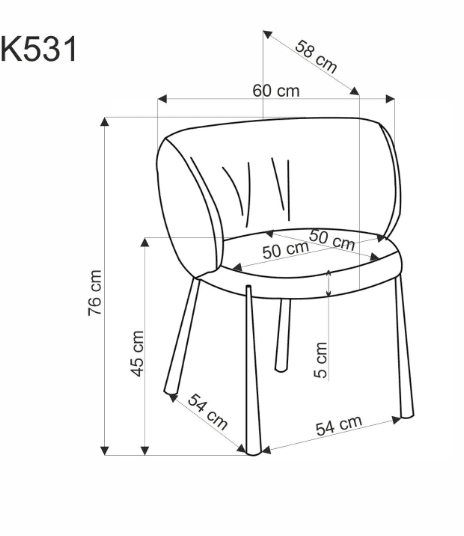Kėdė K-531