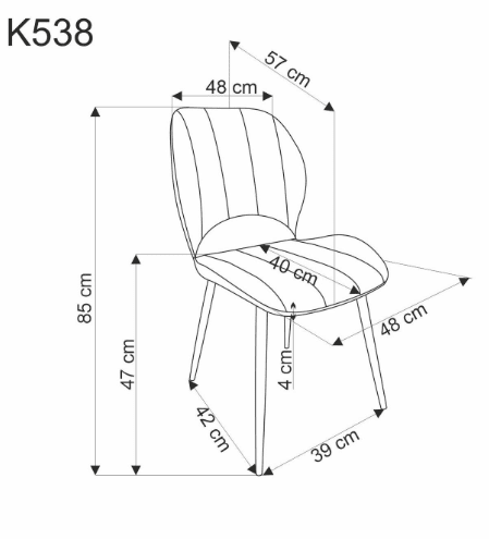 Kėdė K-538