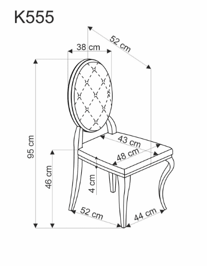 Kėdė K-555