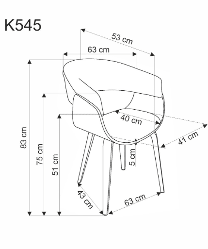 Kėdė K-545