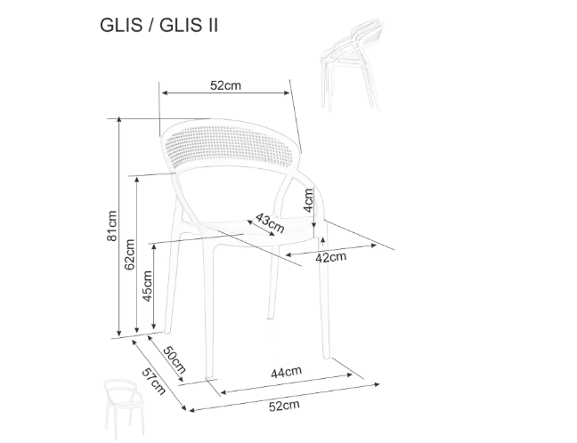 Kėdė GLIS II