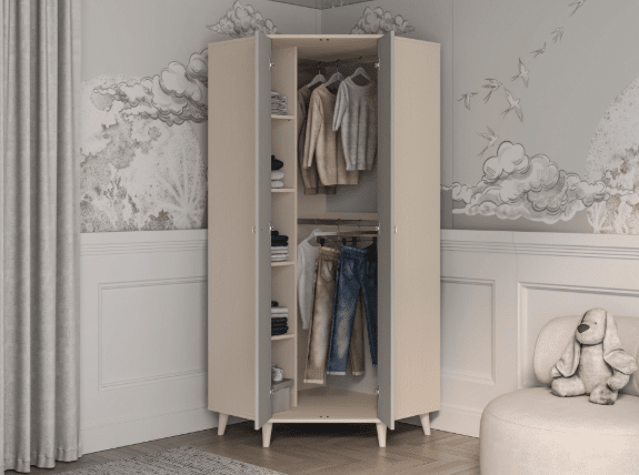 Kampinė spinta MEVEL 01