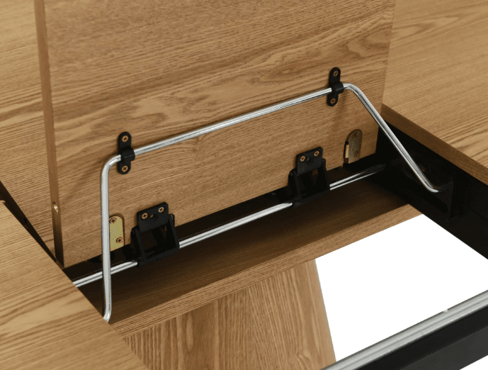 Išskleidžiamas stalas ANGEL II 120(160) ąžuolas