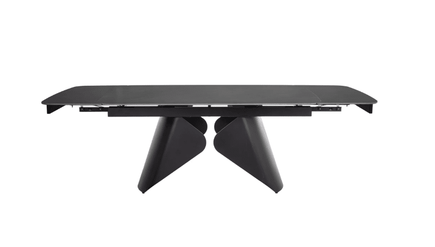 Išskleidžiamas stalas ARMANDO 160 juodas