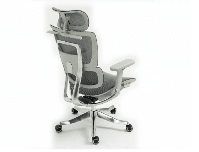 Darbo kėdė WINNER LUX pilka
