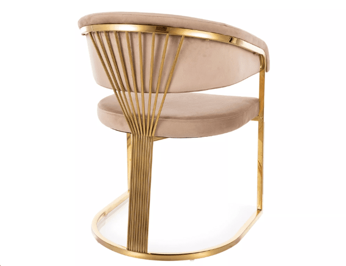 Kėdė CROWN VELVET GOLD