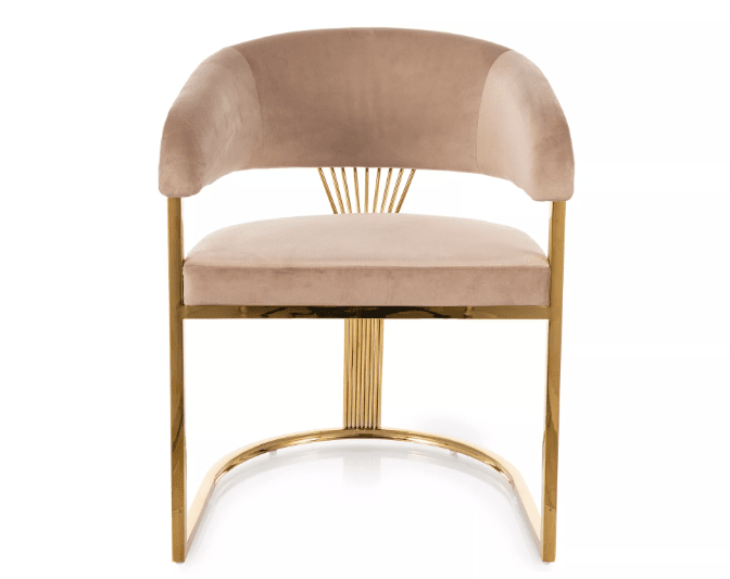 Kėdė CROWN VELVET GOLD