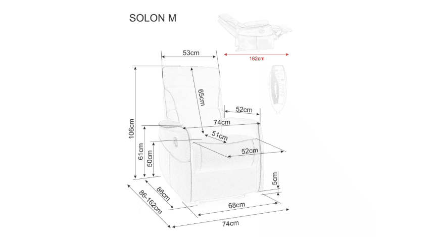 Fotelis SOLON M VELVET