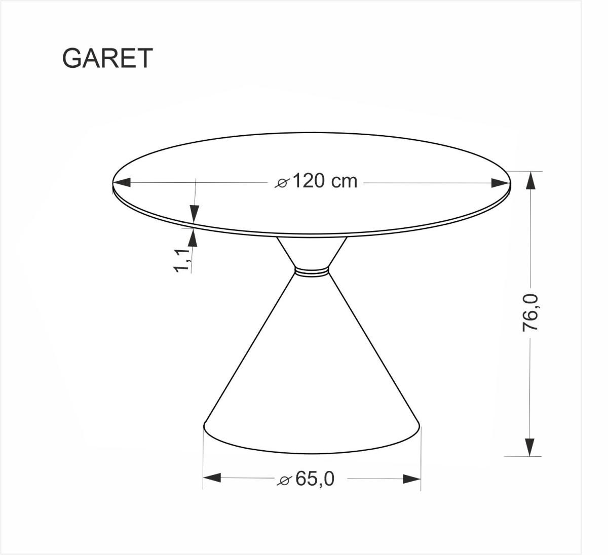 Stalas GARET