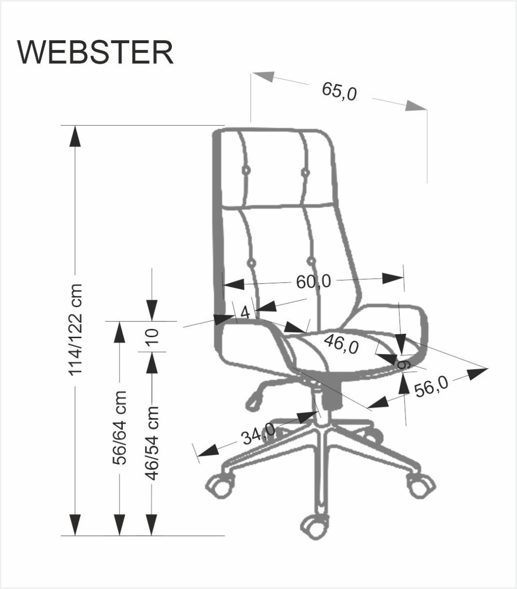 Darbo kėdė WEBSTER