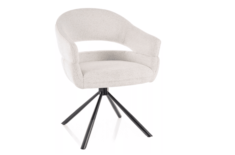 Valgomojo komplektas - Stalas ARMANDO + Kėdės BORGO RAVEN