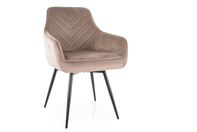 Valgomojo komplektas - Stalas VECTOR CERAMIC+ Kėdės SERVIO VELVET