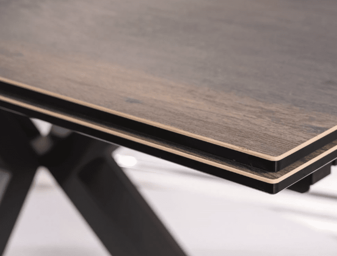 Valgomojo komplektas - Stalas COLUMBUS CERAMIC+ Kėdės AZALIA VELVET