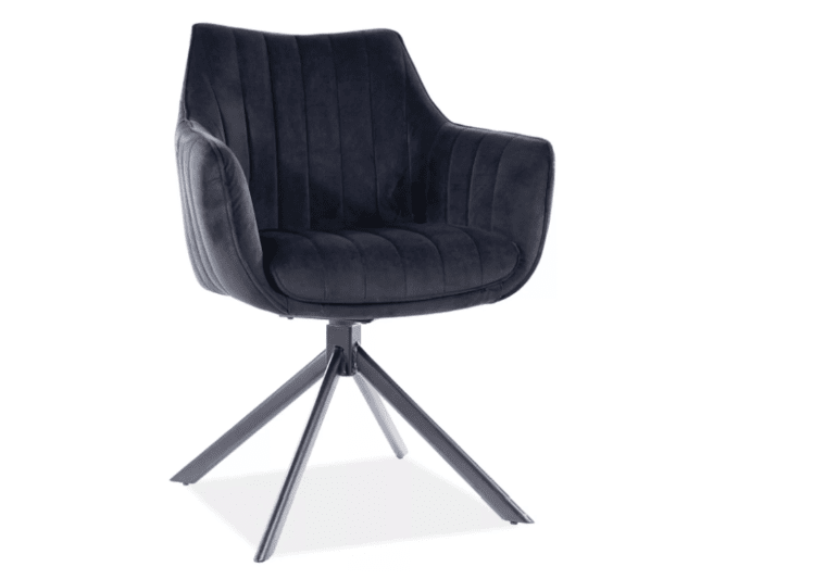 Valgomojo komplektas - Stalas COLUMBUS CERAMIC+ Kėdės AZALIA VELVET