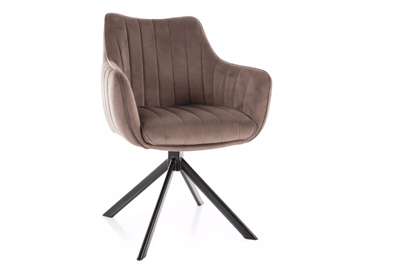 Valgomojo komplektas - Stalas COLUMBUS CERAMIC+ Kėdės AZALIA VELVET