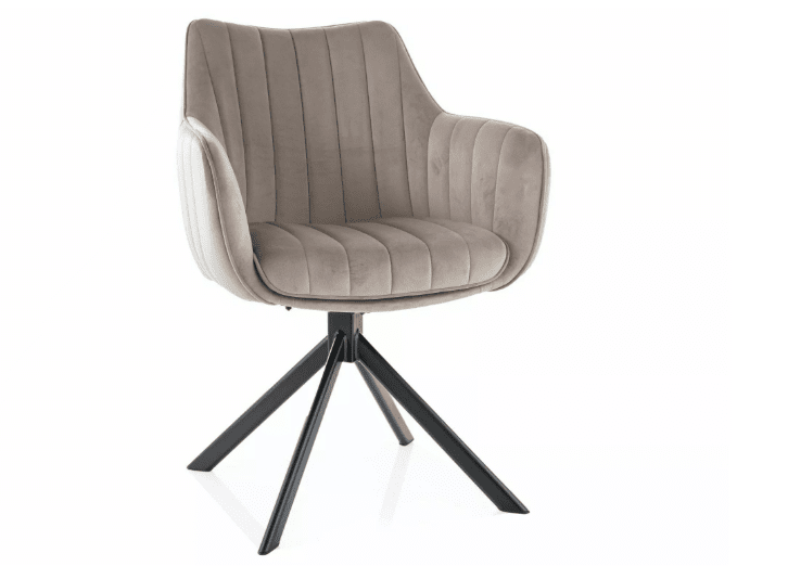 Valgomojo komplektas - Stalas COLUMBUS CERAMIC+ Kėdės AZALIA VELVET