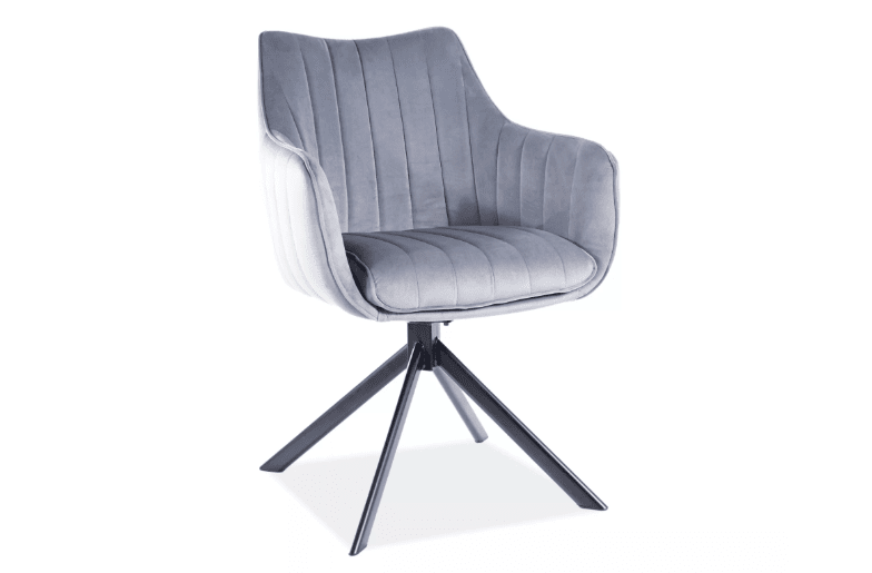 Valgomojo komplektas - Stalas COLUMBUS CERAMIC+ Kėdės AZALIA VELVET