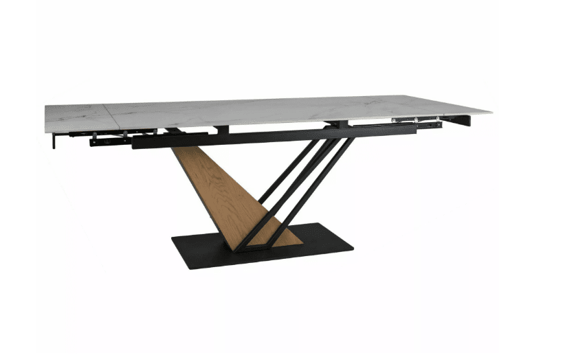 Valgomojo komplektas - Stalas GENESIS + Kėdės BASIL VARDO