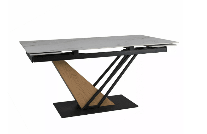 Valgomojo komplektas - Stalas GENESIS + Kėdės BASIL VARDO