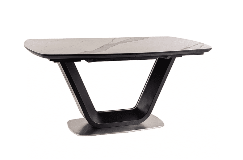 Valgomojo komplektas - Stalas ARMANI CERAMIC + Kėdės CHERRY VELVET