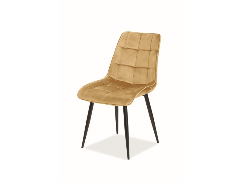 Valgomojo komplektas - Stalas LEONARDO + Kėdės CHIC VELVET