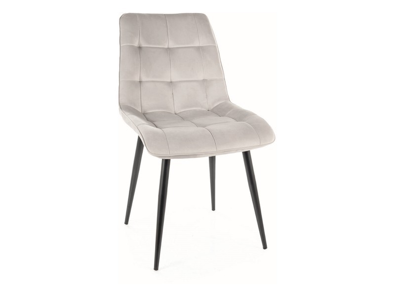 Valgomojo komplektas - Stalas LEONARDO + Kėdės CHIC VELVET