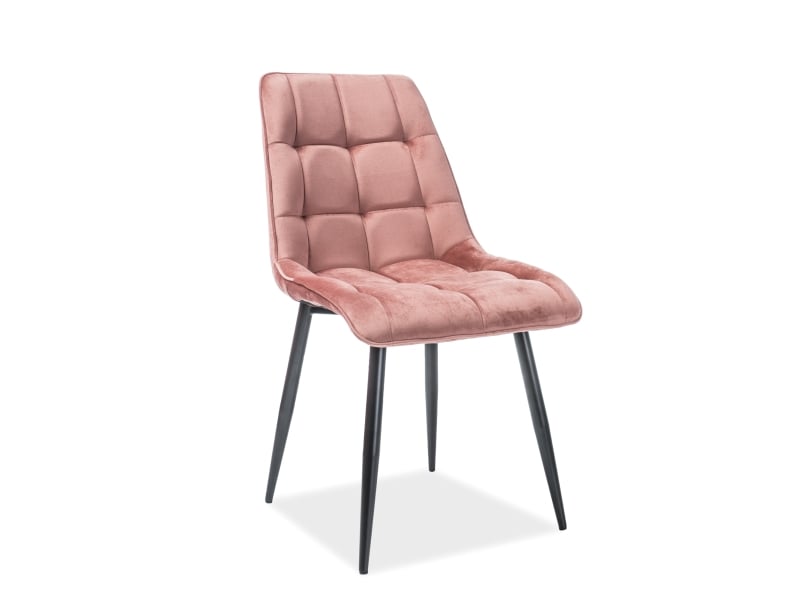 Valgomojo komplektas - Stalas LEONARDO + Kėdės CHIC VELVET
