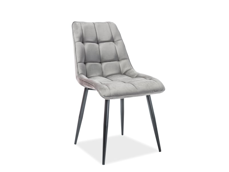 Valgomojo komplektas - Stalas LEONARDO + Kėdės CHIC VELVET