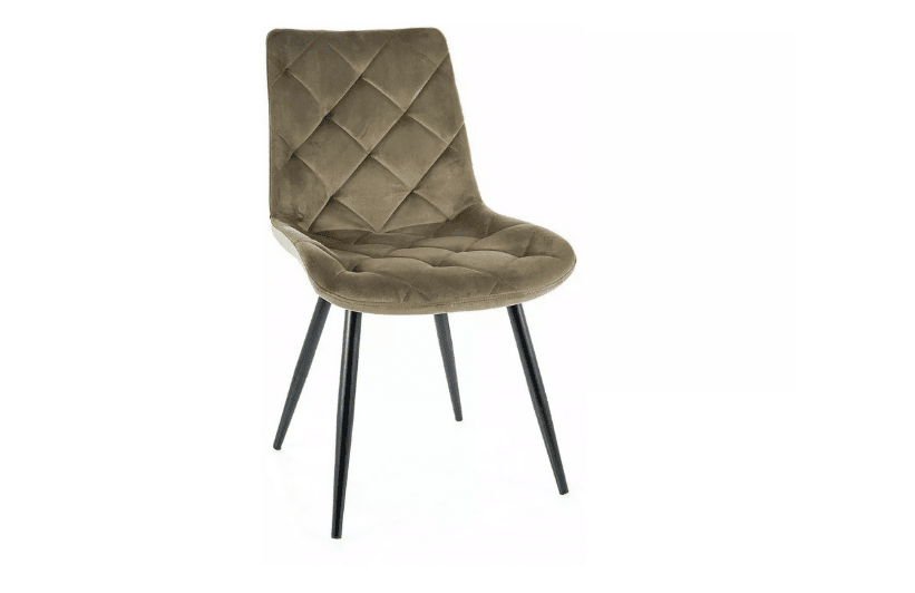 Valgomojo komplektas - Stalas PORTO CERAMIC + Kėdės RALPH VELVET