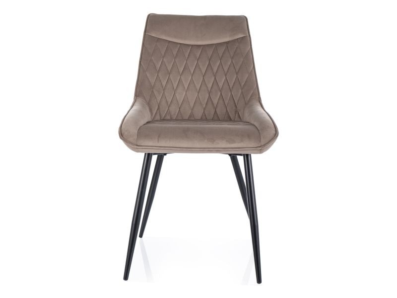 Valgomojo komplektas - Stalas RION + Kėdės AGAT VELVET