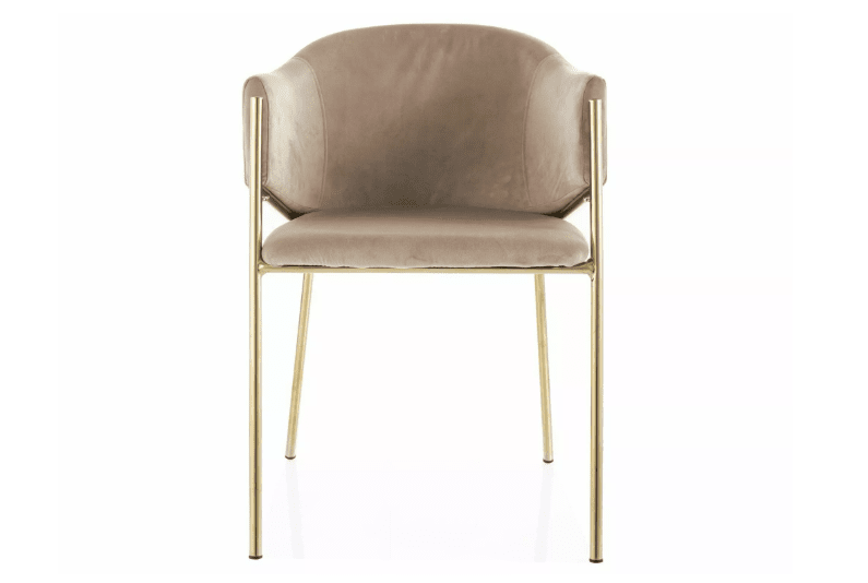 Valgomojo komplektas - Stalas ORBIT + Kėdės BONO VELVET