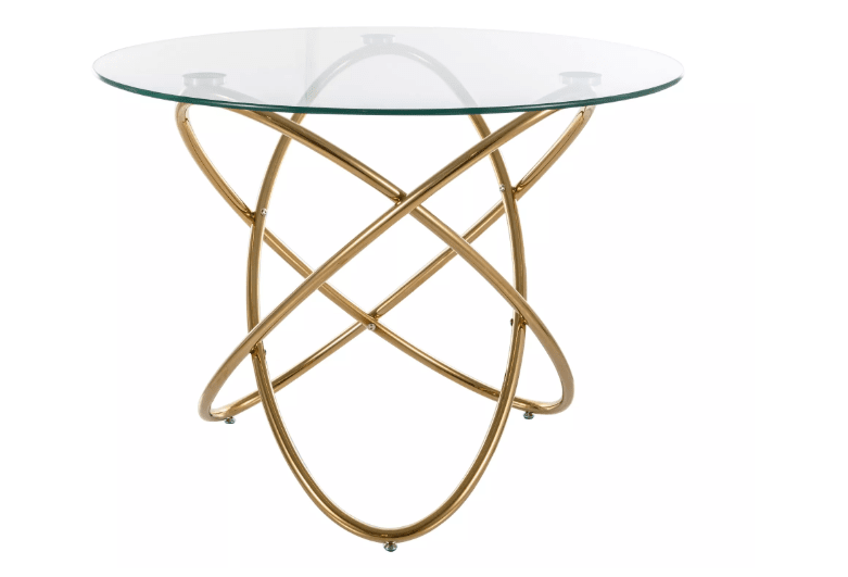 Valgomojo komplektas - Stalas ORBIT + Kėdės BONO VELVET