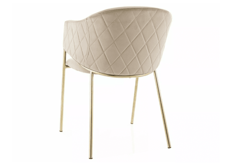 Valgomojo komplektas - Stalas AZALIA CERAMIC+ Kėdės BONO VELVET