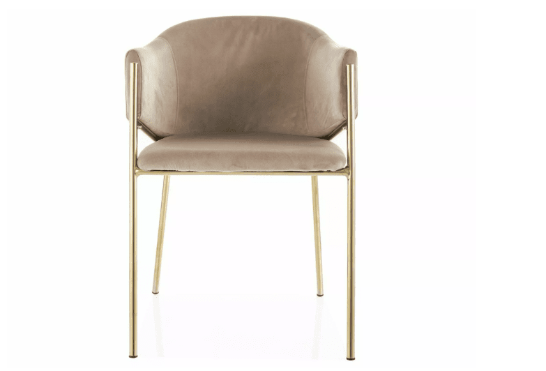 Valgomojo komplektas - Stalas AZALIA CERAMIC+ Kėdės BONO VELVET