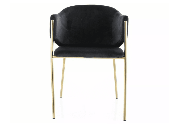 Valgomojo komplektas - Stalas AZALIA CERAMIC+ Kėdės BONO VELVET