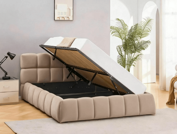 Dvigulė lova PARMA 140 VELVET