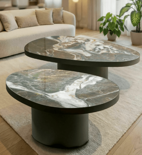 Žurnalinis staliukas GUSTO B CERAMIC 98X73