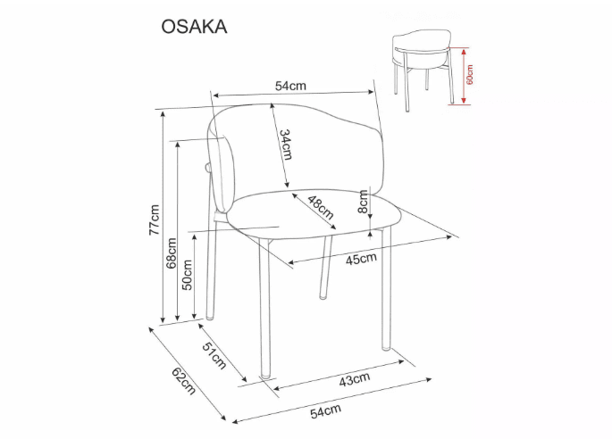 Kėdė OSAKA D