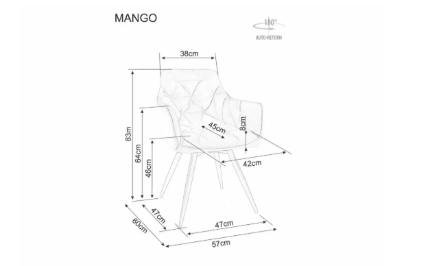 Kėdė MANGO LEO