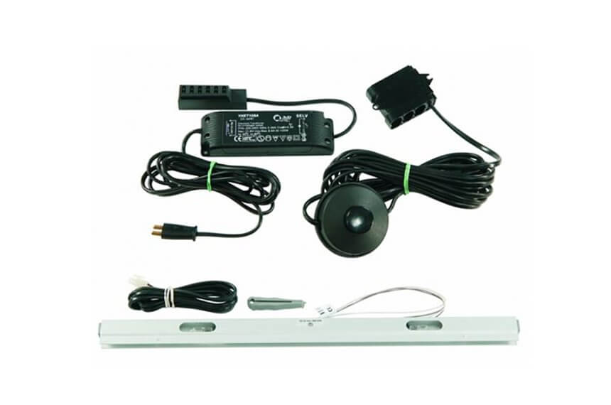 1 LED juostelė + transformatorius, balta šviesa - 3-L-BC-1-0400-02