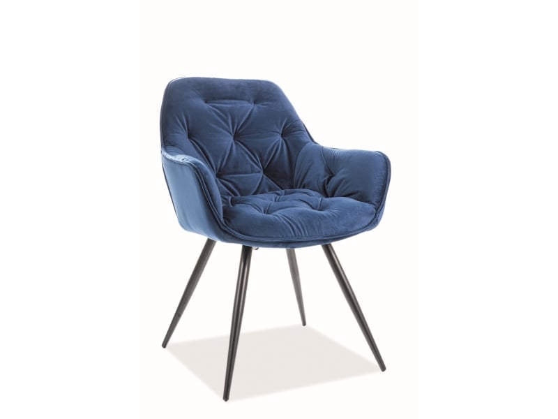 Valgomojo komplektas - Stalas ALARAS III + Kėdės CHERRY VELVET