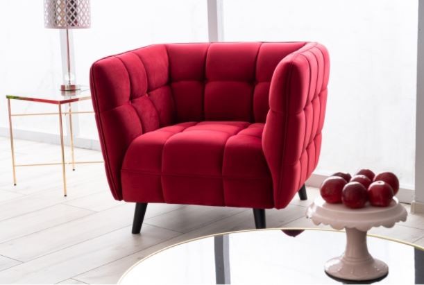 Fotelis CASTELLO 1 VELVET